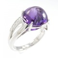 タサキ アメジスト リング 4.95CT