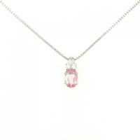 PT サファイヤ ネックレス 1.496CT 拡散処理未検査