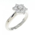 PT フラワー ダイヤモンド リング 0.62CT