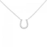 ティファニー メトロ ホースシュー ネックレス