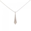 K18PG ダイヤモンド ネックレス 0.55CT