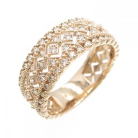 K18PG ダイヤモンド リング 0.52CT