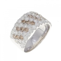 K18WG ダイヤモンド リング 3.00CT