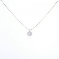 【新品】K18YG ダイヤモンド ネックレス 0.345CT G SI2 Good