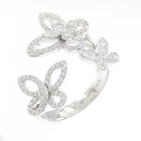 グラフ トリプル バタフライ シルエット リング