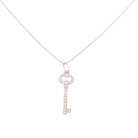 ティファニー ヴィンテージ オーバル キー ミニ ネックレス