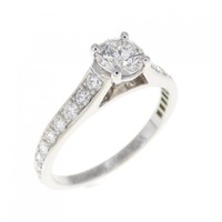 ヴァンクリーフ&アーペル ロマンス リング 0.41CT E VVS2 3EXT