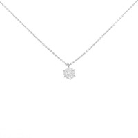【リメイク】PT ダイヤモンド ネックレス 0.415CT D SI1 3EXT H&C
