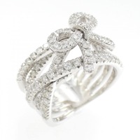 ポンテヴェキオ リボン ダイヤモンド リング 0.91CT