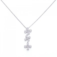 タサキ フラワー ダイヤモンド ネックレス 0.45CT