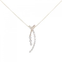 K18PG ダイヤモンド ネックレス 0.50CT