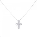 K18WG 2WAY ダイヤモンド ネックレス 0.29CT