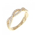 K18YG ダイヤモンド リング 0.32CT