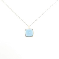 K18YG ブルートパーズ ネックレス 5.00CT