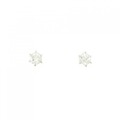 PT ソリティア ダイヤモンド ピアス 0.30CT