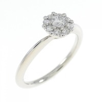 PT フラワー ダイヤモンド リング 0.212CT