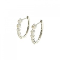 PT ダイヤモンド ピアス 1.00CT