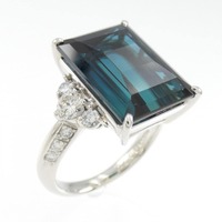 PT インディゴライトトルマリン リング 9.45CT
