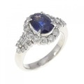 PT サファイヤ リング 1.19CT