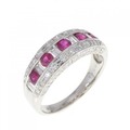 PT ルビー リング 0.51CT