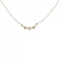 K18YG ダイヤモンド ネックレス 0.03CT