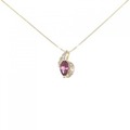 K18YG ガーネット ネックレス 0.80CT