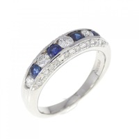 PT サファイヤ リング 0.35CT
