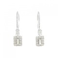 【新品】PT ダイヤモンド ピアス 1.10CT