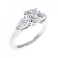 グラフ プロミス リング 0.91CT E VS1