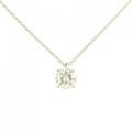 K18YG ダイヤモンド ネックレス 0.747CT LY VS1 VG