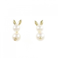 ヴァンクリーフ&アーペル ラビット アコヤパール ピアス