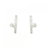 PT ダイヤモンド ピアス 0.64CT