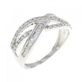 K18WG ダイヤモンド リング 0.30CT
