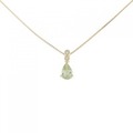 K18YG ガーネット ネックレス 0.479CT