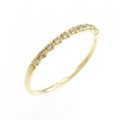 K18YG ダイヤモンド リング 0.10CT