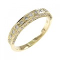 K18YG ダイヤモンド リング 0.48CT