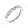 PT ハーフエタニティ ダイヤモンド リング 0.50CT
