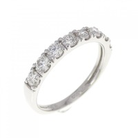 PT ハーフエタニティ ダイヤモンド リング 0.50CT