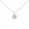 PT ピンクダイヤモンド ネックレス 0.102CT