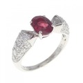 PT ルビー リング 1.02CT