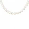 【新品】シルバークラスプ/K14WG 花珠 アコヤパール ネックレス イヤリングセット 8-8.5mm