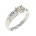 PT ダイヤモンド リング 0.398CT