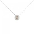 K18WG ダイヤモンド ネックレス 0.30CT
