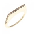 ヒロタカ ダイヤモンド リング 0.11CT