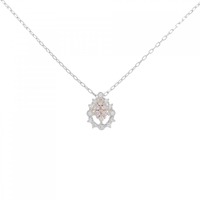 PT/K18PG ピンクダイヤモンド ネックレス 0.06CT