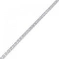 K18WG ダイヤモンド ブレスレット 1.00CT