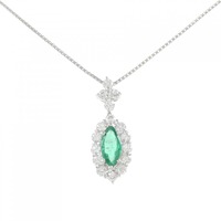 PT エメラルド ネックレス 0.38CT