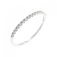 PT ハーフエタニティ ダイヤモンド リング 0.10CT