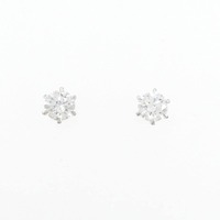 【リメイク】PT/ST ダイヤモンド ピアス 0.369CT 0.372CT F-G I1 VG