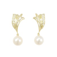 ミキモト アコヤパール ピアス